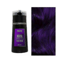 (Purple) Nova Hair Dye Shampoo, Nova Hair Instant Dye Shampoo,Hair Color Shampoo for Hair - HF