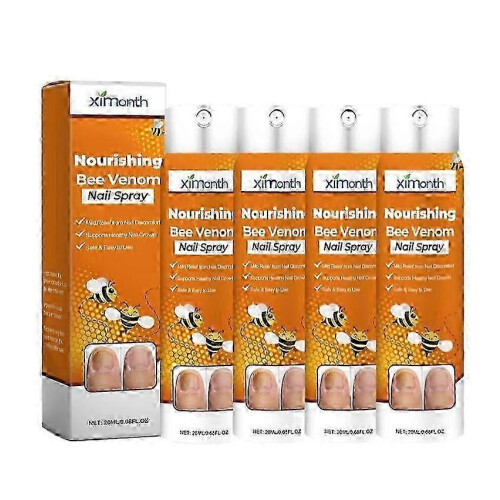 (4PCS) 1-5x Καταπραϋντικό σπρέι νυχιών με δηλητήριο μέλισσας, Θερ