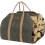 (Green) Extra grote houtmand/houttas 1