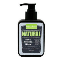 (3Pcs) Natural Shaving Cream - Shea Butter + Vitamin E Shave Cream for Hydrated Sensitive Skin - Clean Formula