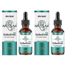 (2) Tinnitus Relief Drops Echofree Ear Health Support Drops
