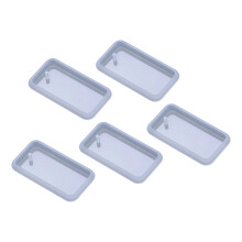 5Pcs Reusable Silicone Pendant Mould Set For DIY Craft-5