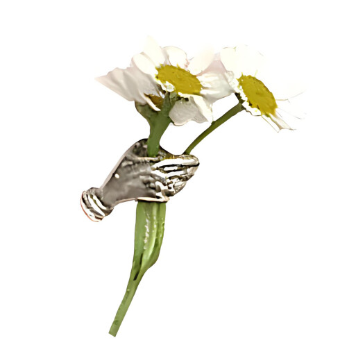 Elegante doe-het-zelf-handbloem-reversspeld Stevige legering