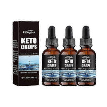 (3) 1-5x Tratamiento Corporal con Gotas Keto, Adecuado para Tratamiento Corporal con Gotas Keto 30ml