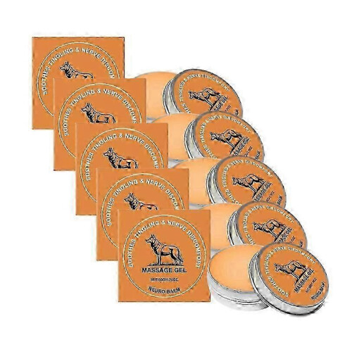 (5) 1-10x Therawolf Neuro Balm, Βάλσαμο Ανακούφισης Νεύρων για Νευροπάθε