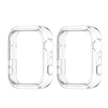 2 piĂšces couvercle de montre boĂźtier PC pour montre Fit 5-Clair