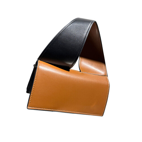 Elegante handtas voor dames, compact formaat,-Lichtbruin