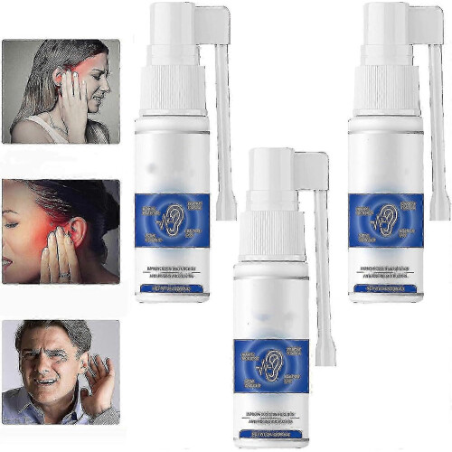 (3pcs) Σπρέι ανακούφισης εμβοών Tinnidrop, 60ml Σπρέι ανακούφισης εμβ