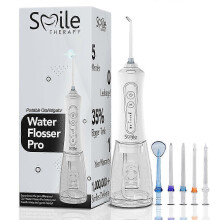 (Snow white) Irrigador dental inalámbrico 4 en 1 Dp2