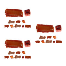 30Pcs Multi Resin Lifelike Braised Meat Model Decorative Display Props
