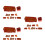 30Pcs Multi Resin Lifelike Braised Meat Model Decorative Display Props 1