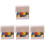 4Boxes Mini Doughnut Decor Resin Craft Assorted Color DIY Scene Props 1