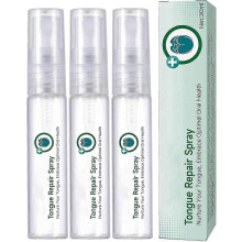 (3pcs) Tongue Repair Spray, Mouth Odor Eliminator for Dryness& Bad Breath,Fissured Tongue Relief Spray, Instant