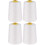 4Rolls Smooth Polyester Sewing Thread Sturdy for Quilting Dressmaking 1