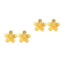 4Pcs Golden Copper Incense Base Decorative Holder for Living Room