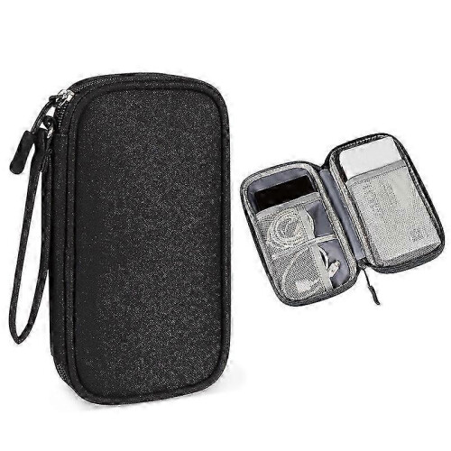 (Style D) Type A reiskabelorganizer, waterdichte draagbare digitale opbergtas, maat S