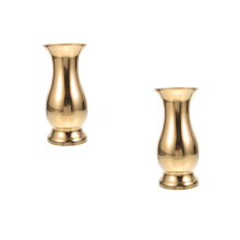 2St Gouden Metalen Bloemhouder Voor Huis En Tafeldecoratie