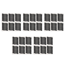 300Étiquettes Rondes Noires Pour Scellage Et Décoration