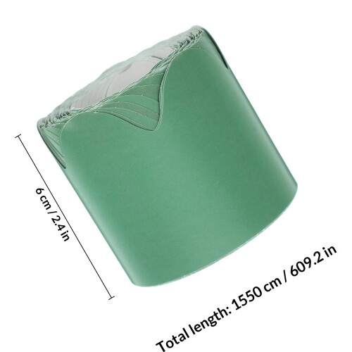 2Rolls Wave Pattern Self Stick Bulletin Board Borders in Dark Green 1