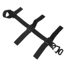 1Sangle Noire En Tissu Respirant Pour À Outdoor Ajustable