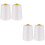 4Rolls Smooth Polyester Sewing Thread Sturdy for Quilting Dressmaking 3