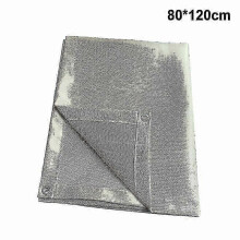 (80x120cm) Coperta ignifuga per saldatura, resistente al fuoco e termica, ideale per barbecue o saldatura |