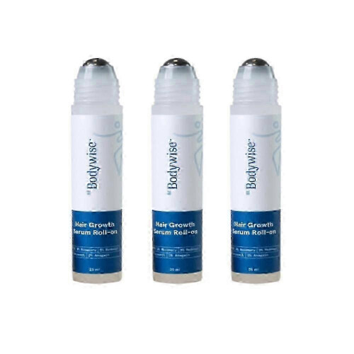 (3) 1-3 τεμάχια Be Bodywise Ορός Ανάπτυξης Μαλλιών Roll-on - 3% Δεντρολίβανο, 3% Redensyl & 2%
