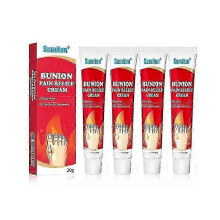 (4) 1-5x Crema per il sollievo dall'alluce valgo, Crema per alleviare il dolore da alluce valgo, Sollievo