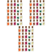 60St Fruitpot Mini Glazen Potten Decor Set Kleurrijk Woning