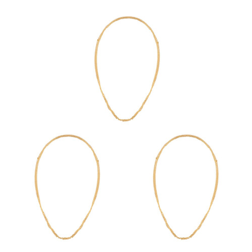 3Rollen Gouden DIY Ketting Voor Multilayer Sieraden