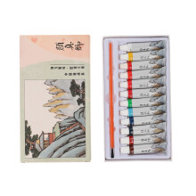 6Sets Veelzijdig Chinees Tekening Pigment Set in Diverse Kleuren