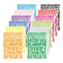 12Vel Vinyl Stickerletters En Cijfers Mix Voor Journaling En Decoratie