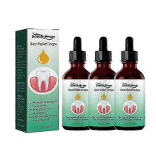 (3) 1-5x Gum Regrowth Drops, Gum Restore Mouthwash, Gum Therapy Gel Receding Gum