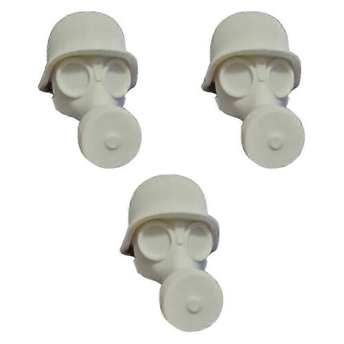 (White) 3pc καπάκι μπουκαλιού μπύρας ανθεκτικό στη σκόνη αστείο