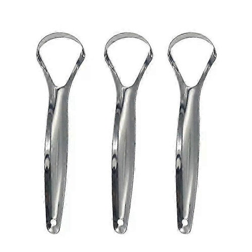 (3pcs Tongue Cleaners) Ξύστρα Καθαρής Γλώσσας Αφαίρεσης Γλώσσας Δυσοσμία Προσώ