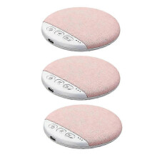 (Pink) 3PCS Under Pillow Sleep Speaker BT5.4 Private Audio Machine for Sleeping Portable Night Rest Gadget