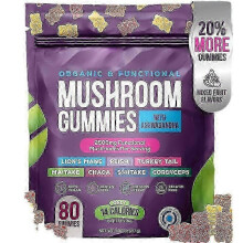 (3pcs) Mushroom Gummies Moisturize The Intestines Replenish Nutrients Improve Immunity, Nutrition Gels & Chews