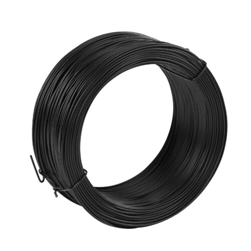 10M De Jardin En Fer PVC Noir, De Résistant
