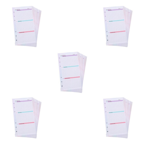 270Vellen Planner Notepad , Multi Kleur, Weekplanner Voor Thuis 1