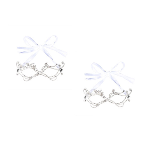 2St Bruidsmasker Rhinestone Dansfeest 1