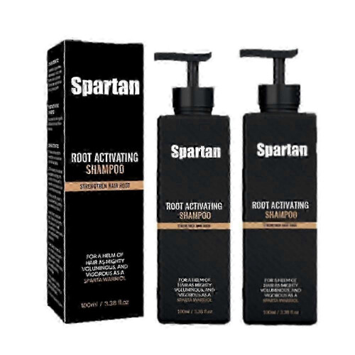 (1pcs) 1-3x SPARTAN Root Activator Shampoo For Men - Σαμπουάν για την ανάπτυξη μαλλ