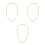 3Rollen Gouden DIY Ketting Voor Multilayer Sieraden 6