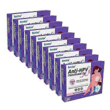 (10) Gel ginecológico anti-VPH (1-10x) Gel funcional anti-VPH Parche para el cuidado de la mujer Cuidado