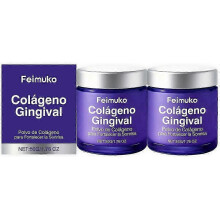 (2pcs) Polvere di collagene gengivale per la salute delle gengive, collagene naturale per la cura orale – per