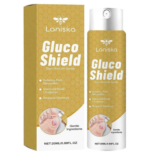 (1pc) Σπρέι τραυμάτων Gluco-Shield Bee-Venom για μεγάλη προστασία, για μεγάλες ώρες γραφείου