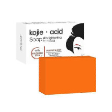 (white) Huid- en lichaamsverhelderende zeep – Originele zeep met kojiczuur, glycerine en thee die donkere vlekken verwijdert