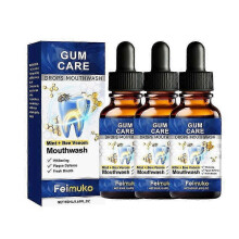 (3PCS) 1-5x Bee Venom Dental Treatment Drops Mouthwash, Gum Therapy Drops Mouthwash, Promotes Gum Regeneration