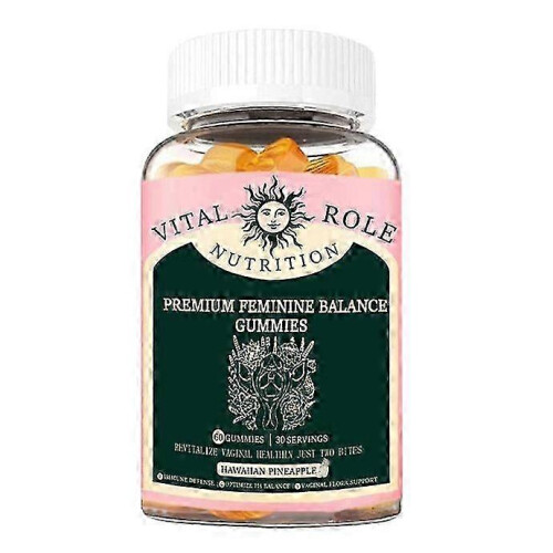 (1bottled) 1-3X Ζελεδάκια Feminine Balance, 60 τεμάχια, σε μορφή τζελ και μασώμενων ζελετών