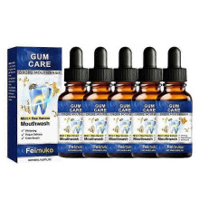 (5PCS) 1-5x Bee Venom Dental Treatment Drops Mouthwash, Gum Therapy Drops Mouthwash, Promotes Gum Regeneration