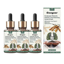(3PCS) 1-5x Googeer adatto per Googeer Gocce per la pulizia polmonare con estratto di Cordyceps Sinensis da